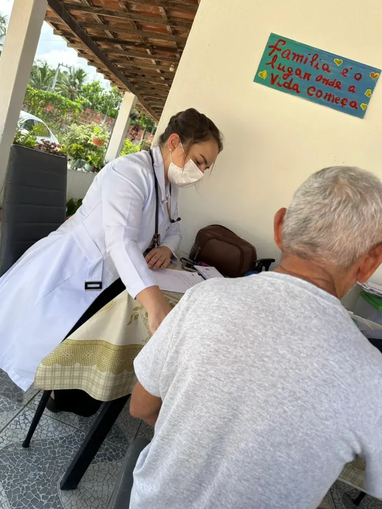 Visita Domiciliar Dra. Vanessa Sarmento