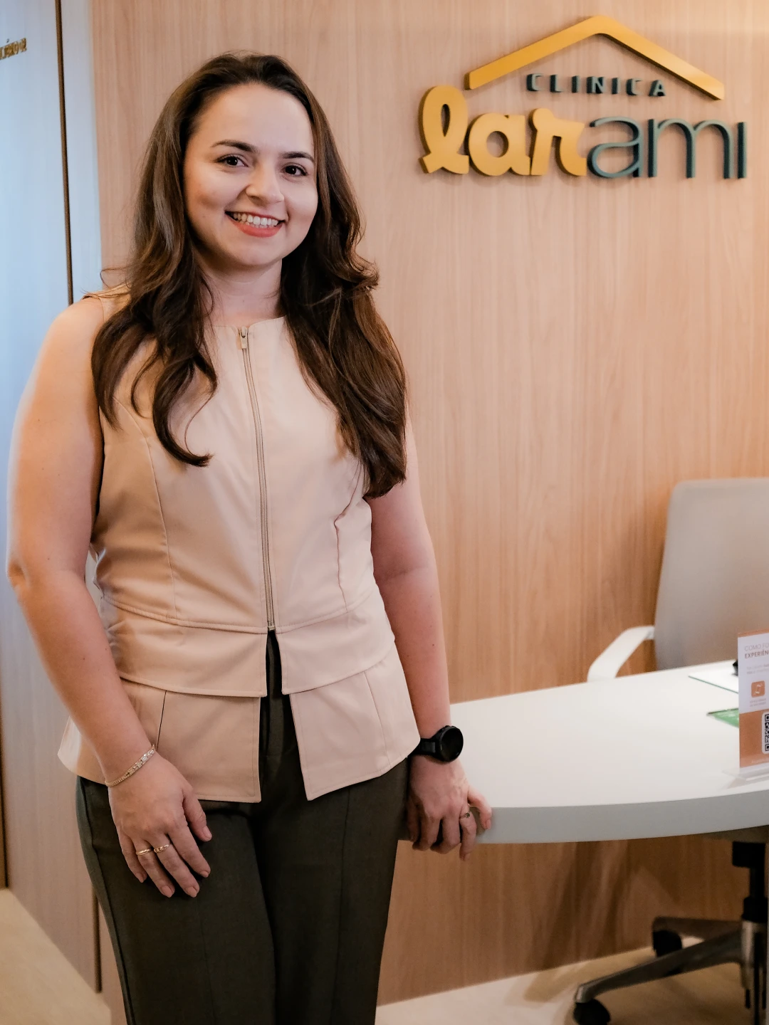 Dra. Vanessa Sarmento Geriatra no Consultório Larami em Natal